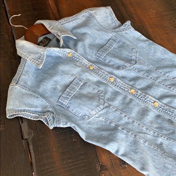 Vintage Denim fitted top - Picture 5 of 7
